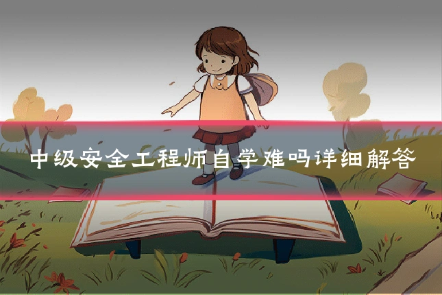 中级安全工程师自学难吗详细解答