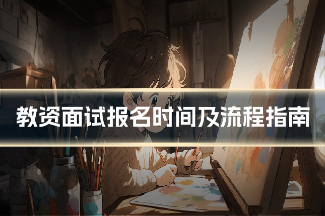 教资面试报名时间及流程指南