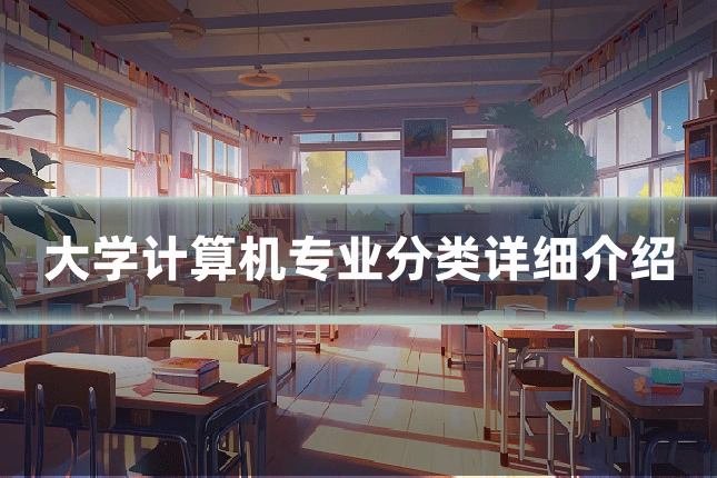 大学计算机专业分类详细介绍