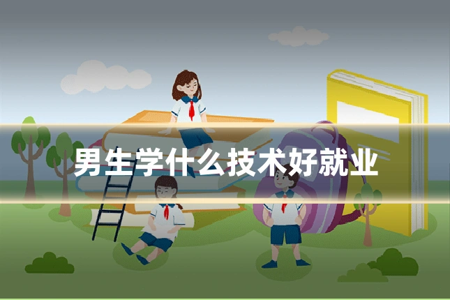 男生学什么技术好就业
