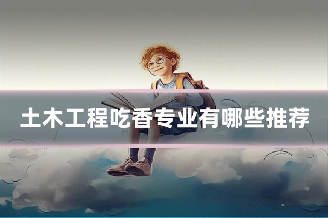土木工程吃香专业有哪些推荐