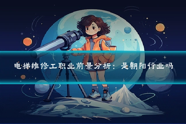 电梯维修工职业前景分析:是朝阳行业吗