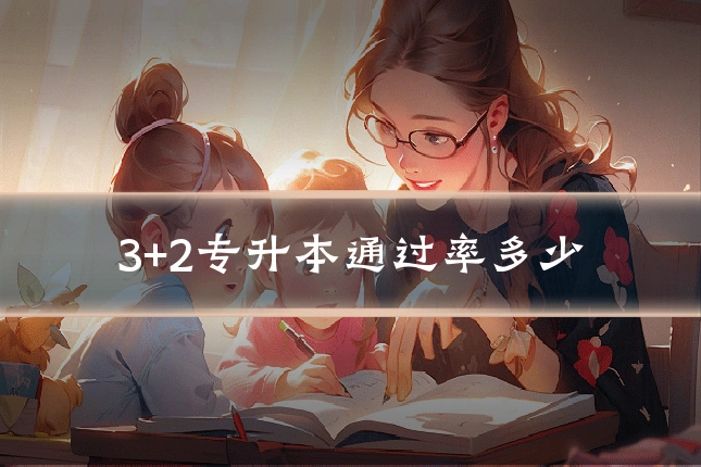 3+2专升本通过率多少
