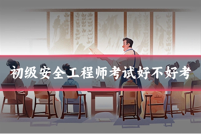 初级安全工程师考试好不好考
