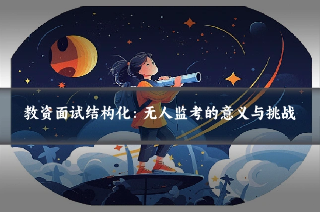 教资面试结构化:无人监考的意义与挑战