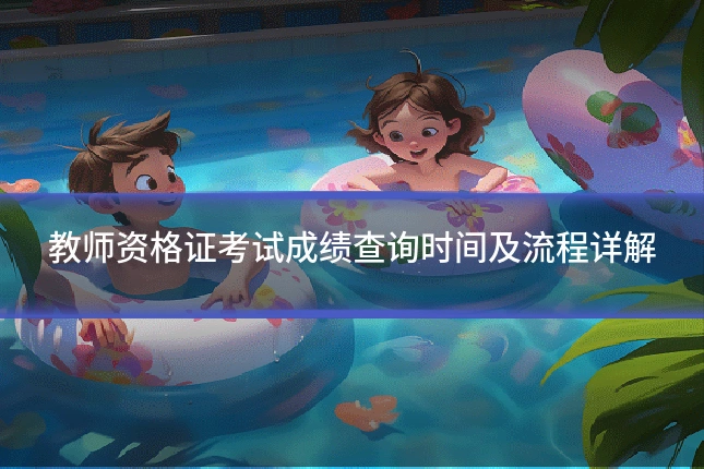 教师资格证考试成绩查询时间及流程详解