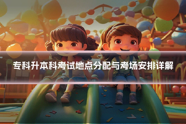 专科升本科考试地点分配与考场安排详解