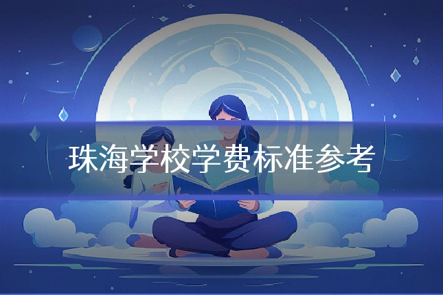 珠海学校学费标准参考