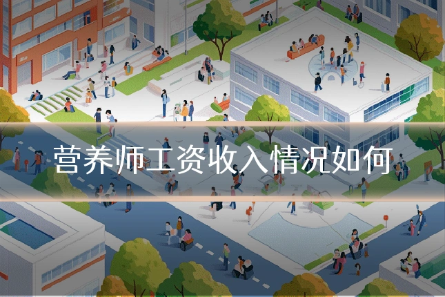 营养师工资收入情况如何