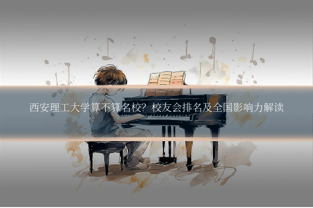 西安理工大学算不算名校?校友会排名及全国影响力解读