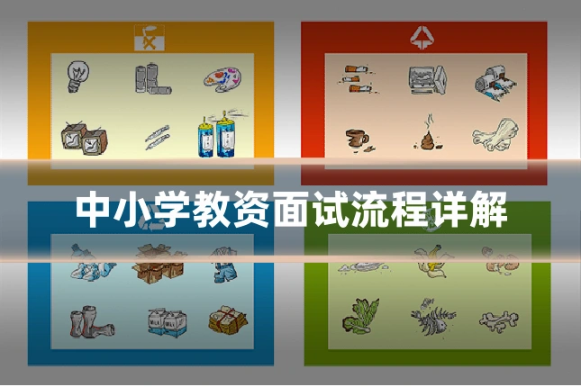 中小学教资面试流程详解