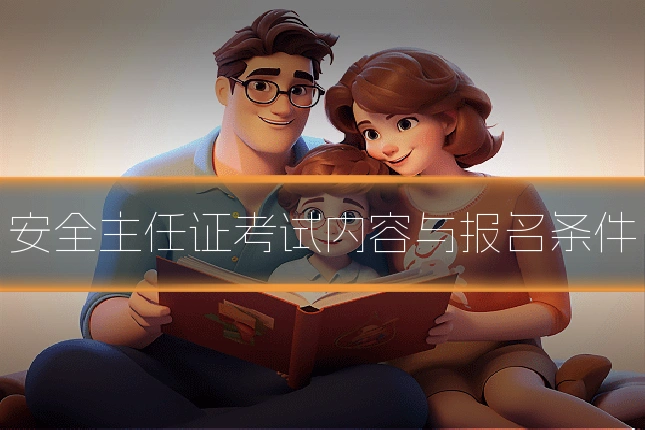 安全主任证考试内容与报名条件