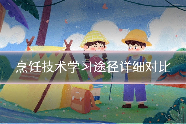 烹饪技术学习途径详细对比