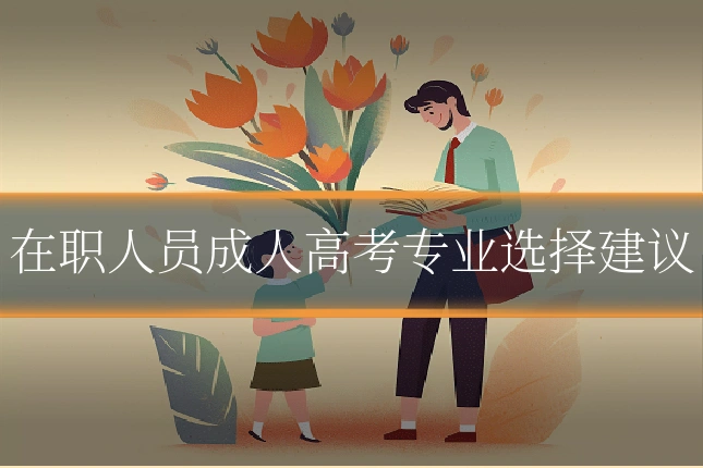 在职人员成人高考专业选择建议