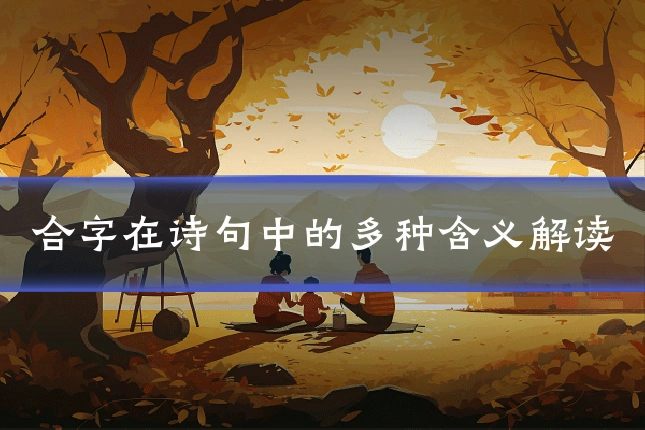 合字在诗句中的多种含义解读