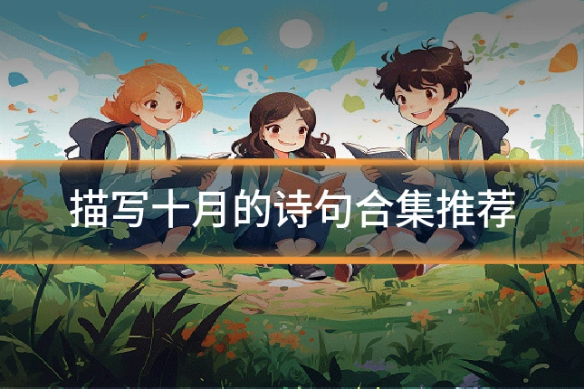 描写十月的诗句合集推荐