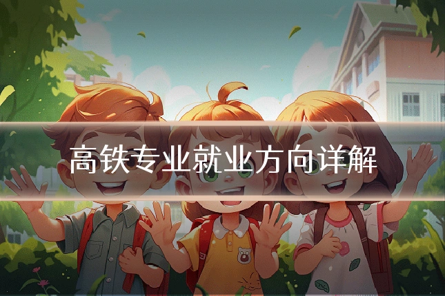 高铁专业就业方向详解