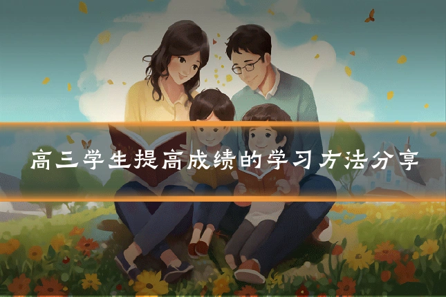 高三学生提高成绩的学习方法分享