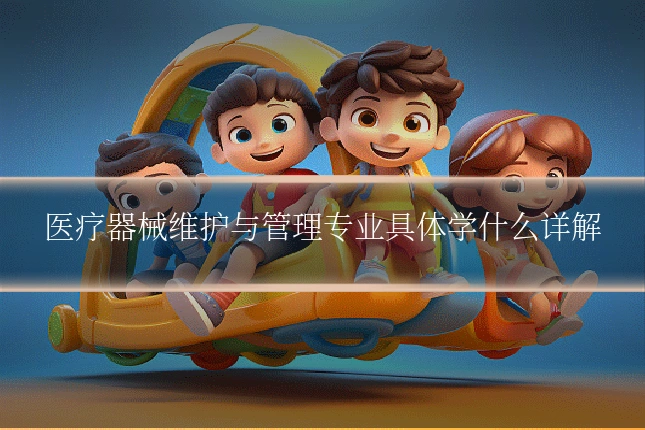 医疗器械维护与管理专业具体学什么详解