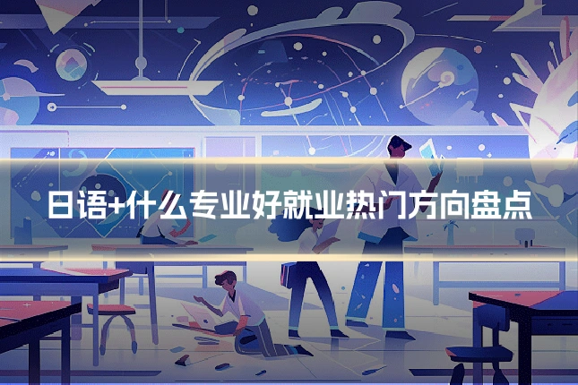 日语+什么专业好就业热门方向盘点