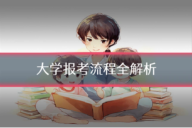 大学报考流程全解析