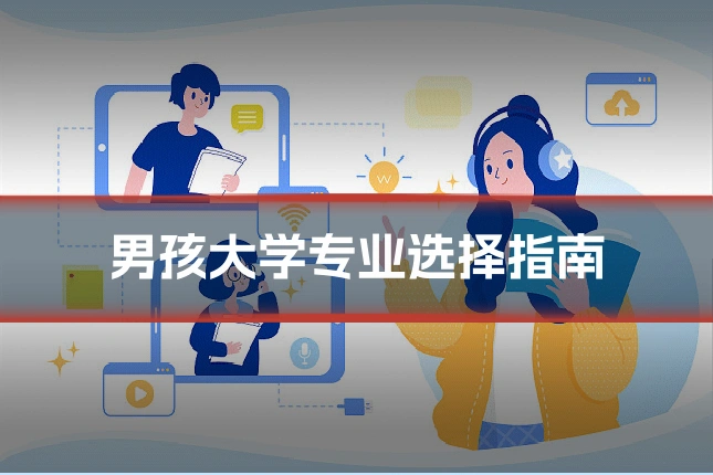 男孩大学专业选择指南
