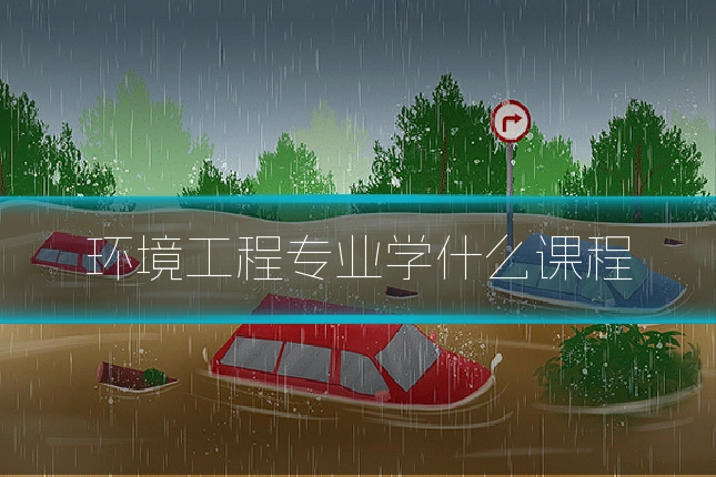 环境工程专业学什么课程