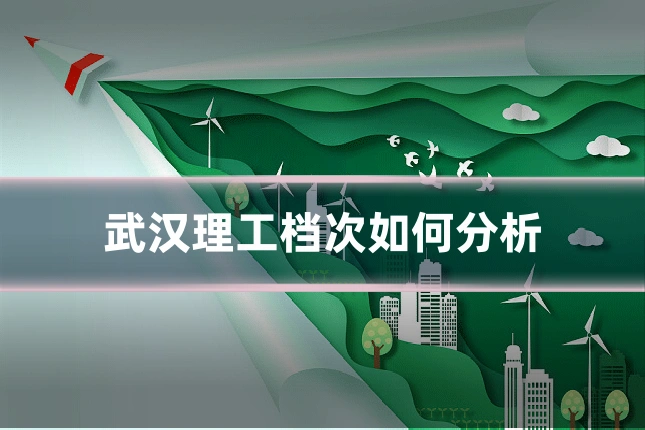 武汉理工档次如何分析