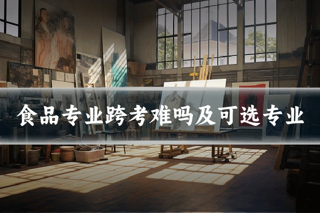 食品专业跨考难吗及可选专业