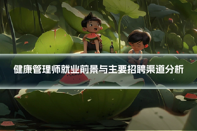 健康管理师就业前景与主要招聘渠道分析