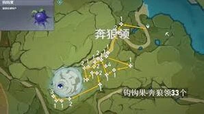 原神夏槲果分布采集攻略