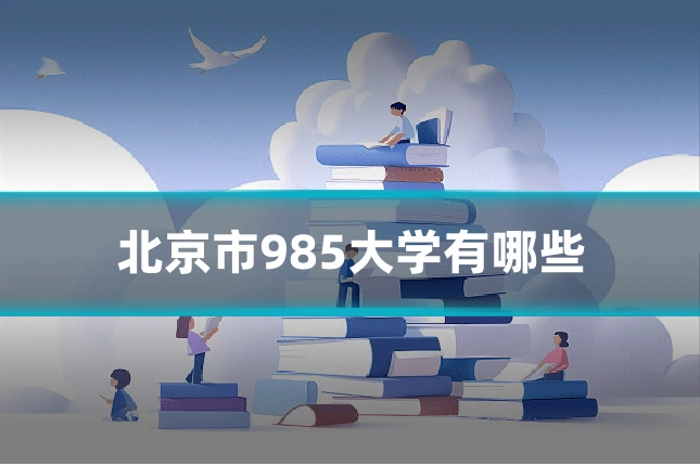 北京市985大学有哪些