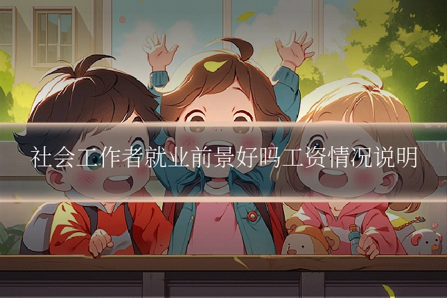 社会工作者就业前景好吗工资情况说明