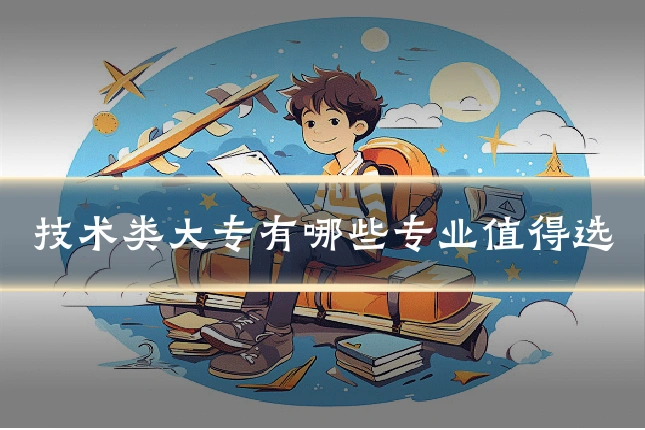 技术类大专有哪些专业值得选