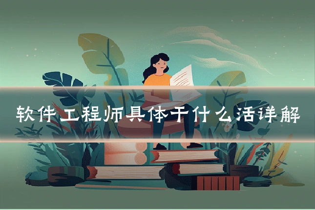 软件工程师具体干什么活详解