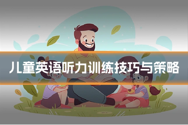 儿童英语听力训练技巧与策略