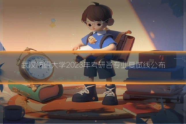 武汉纺织大学2023年考研各专业复试线公布