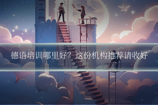 德语培训哪里好?这份机构推荐请收好