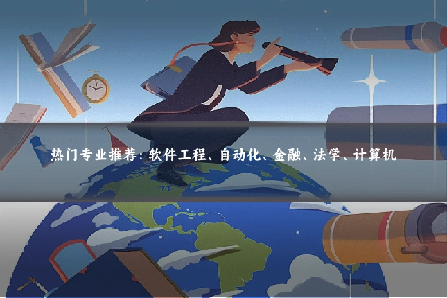 热门专业推荐：软件工程、自动化、金融、法学、计算机