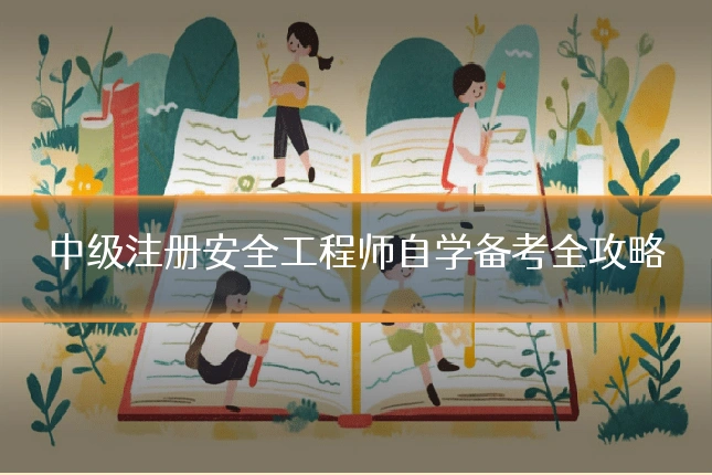 中级注册安全工程师自学备考全攻略