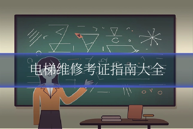 电梯维修考证指南大全
