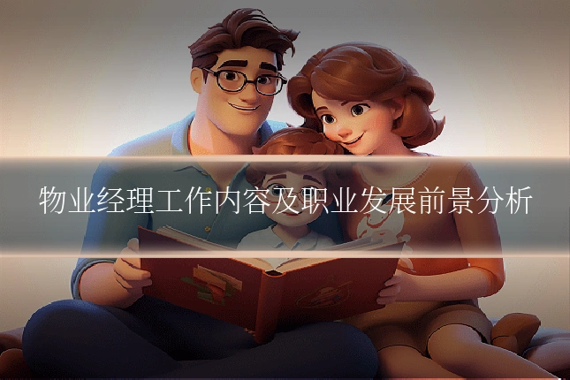 物业经理工作内容及职业发展前景分析