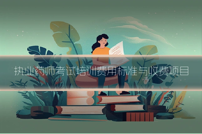 执业药师考试培训费用标准与收费项目