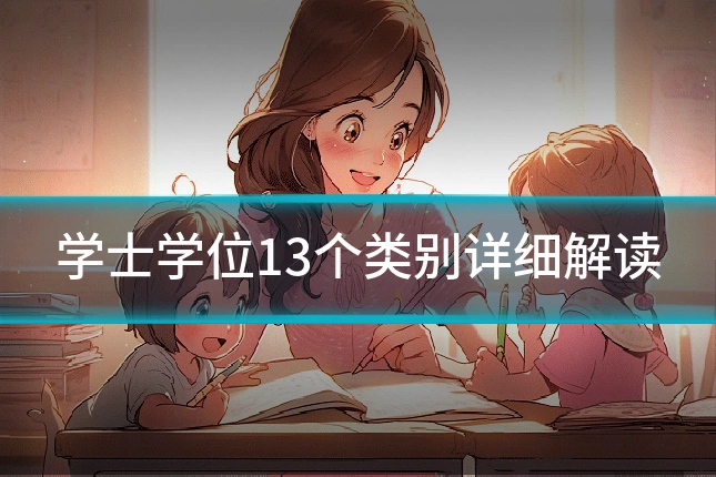 学士学位13个类别详细解读