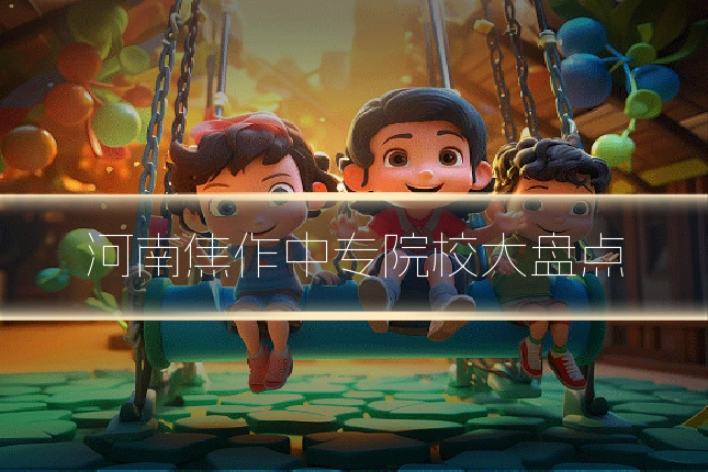 河南焦作中专院校大盘点