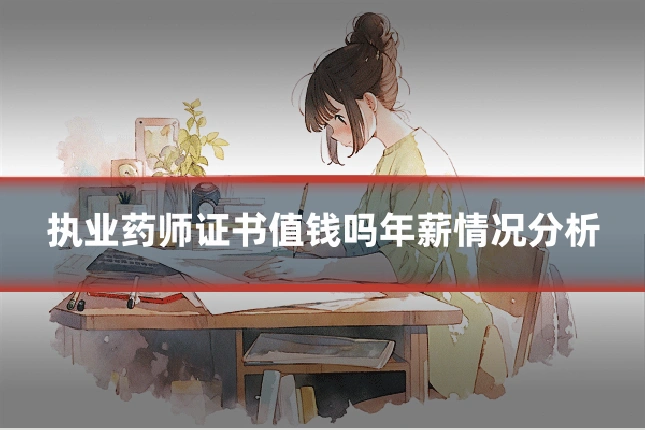 执业药师证书值钱吗年薪情况分析