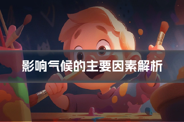 影响气候的主要因素解析