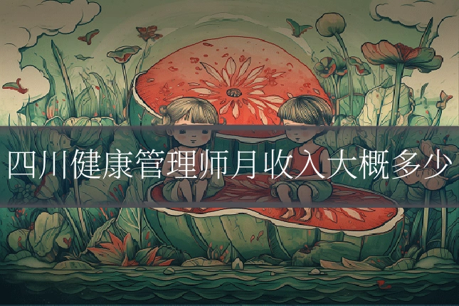 四川健康管理师月收入大概多少
