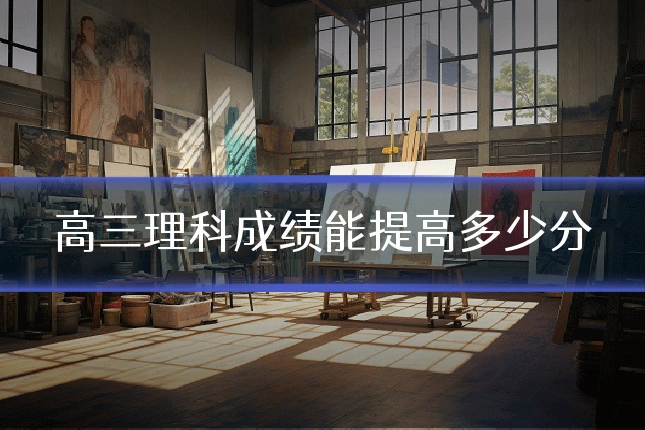 高三理科成绩能提高多少分