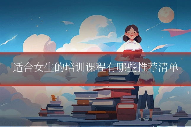 适合女生的培训课程有哪些推荐清单